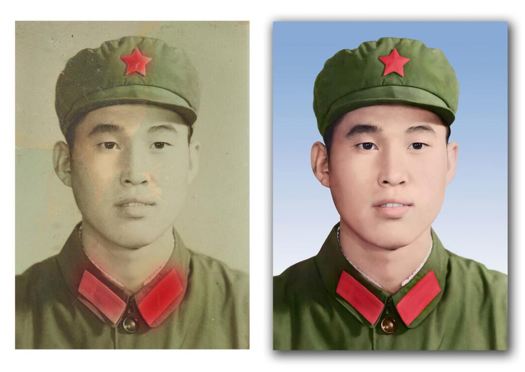 松山破损照片修复-18